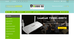 Desktop Screenshot of dm800.eu